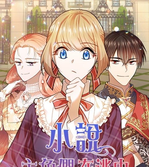 小說主角們在逃中封面